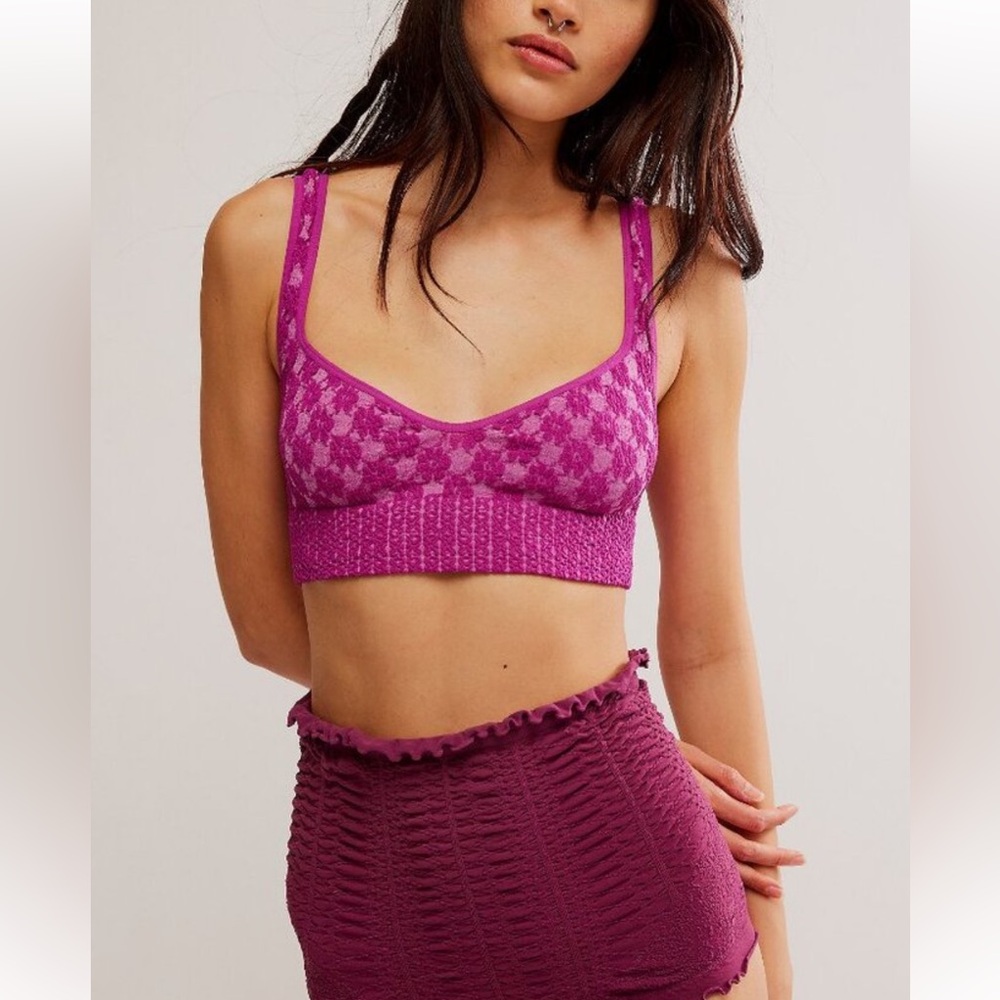 Free People Intimately Just Like That Seamless bralette M/L